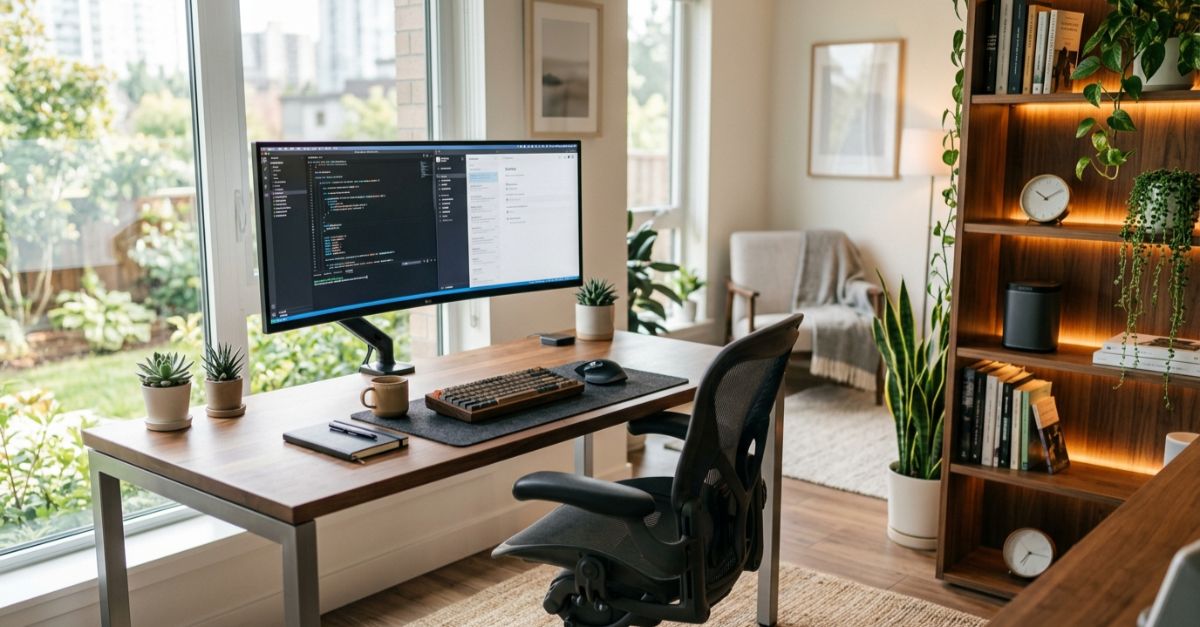 7 Ways to Design a High-Productivity Home Office Setup